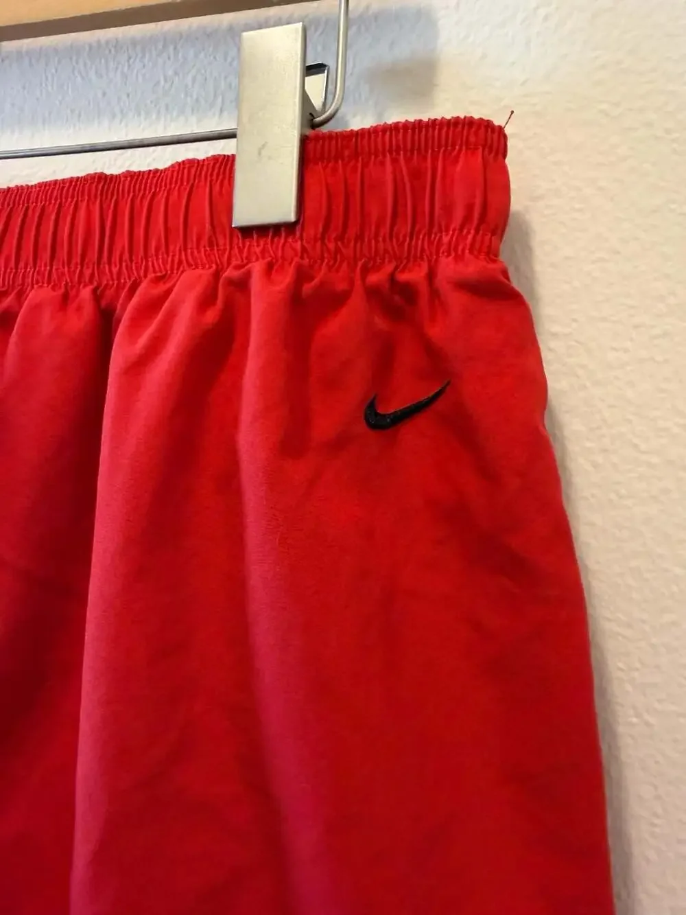 Nike Men's Red Volley Swim Shorts with Side Logo Size XXL